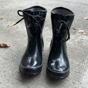 Bogs Black Women's Winter Rain Boots